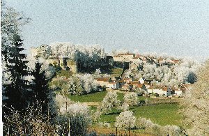 Vue du village de Grancey